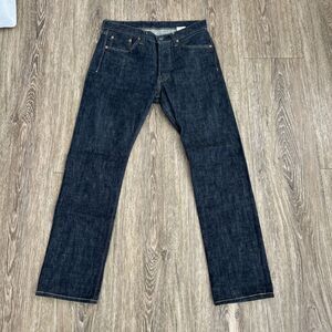 Sugar Cane Selvedge Raw Denim Lot 2014 Jeans Sz 31x29.5 Dark Wash Slim Tapered
